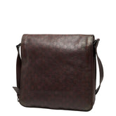 グッチ グッチシマ 斜め掛け ショルダーバッグ 145840 ブラウン レザー レディース GUCCI 【中古】